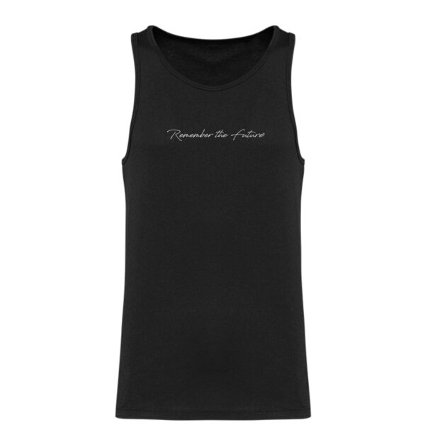 Remember The Future Men's Tank Top Black