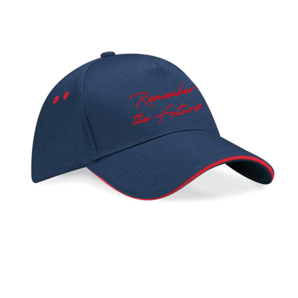 5-panel French Navy cap with Remember The Future front branding